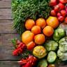 Colourful healthy meal plans displayed